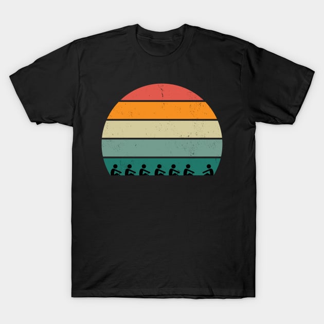 Rowing Sunset T-Shirt by RowingParadise